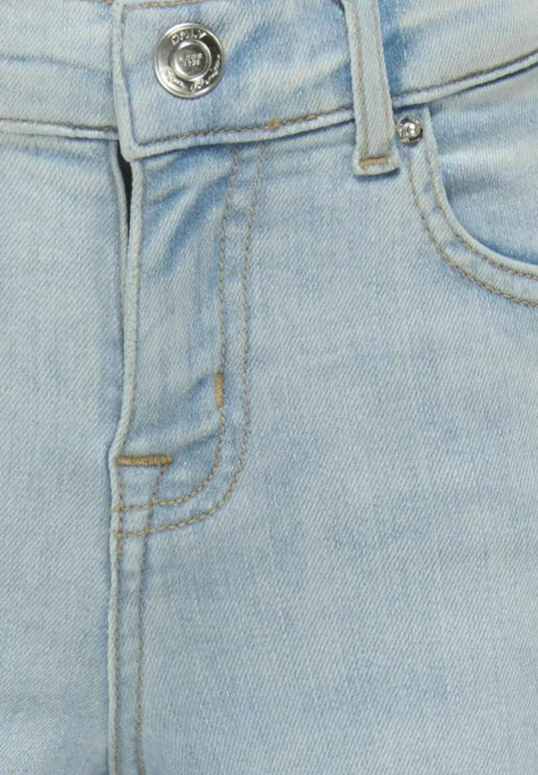 Расклешенные джинсы Only Girls, Light Blue Denim — фото 3