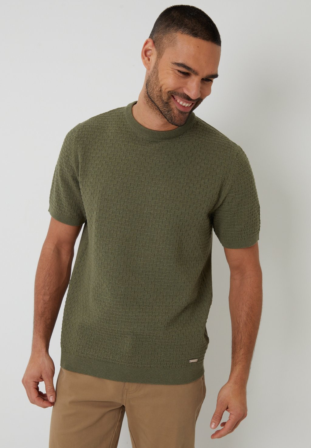 

Базовая футболка HURST Threadbare, зеленый