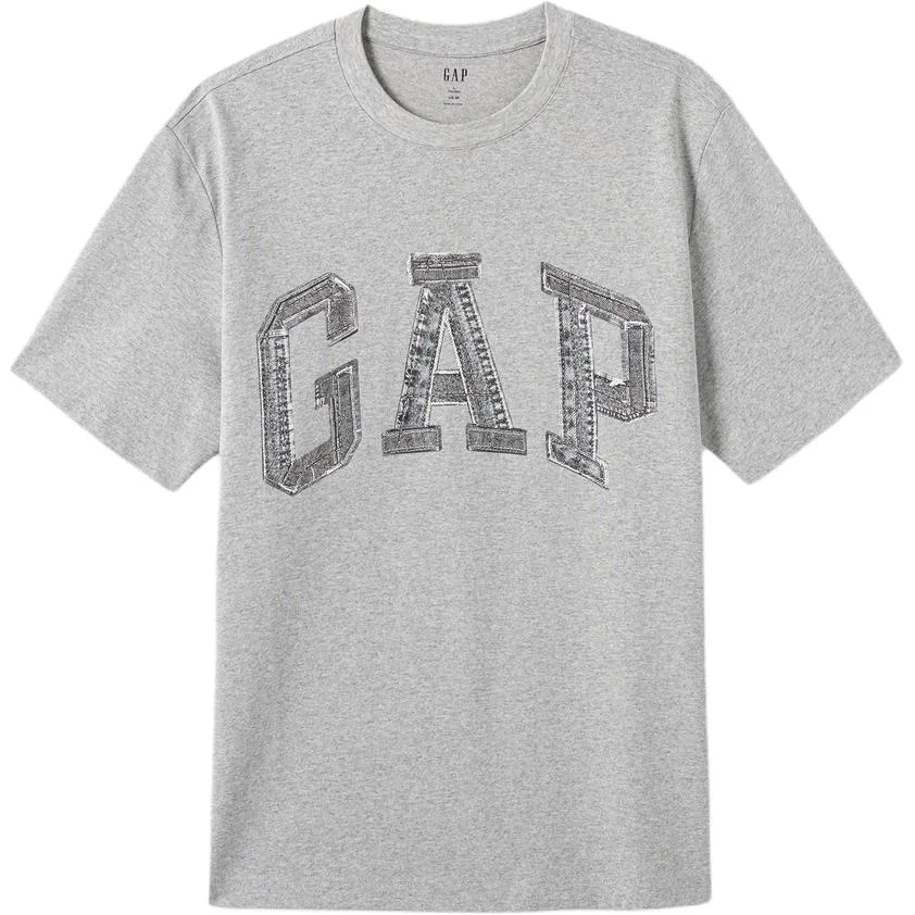 Футболка мужская Crew Neck Moderate GAP, marine синий 9 — фото 4
