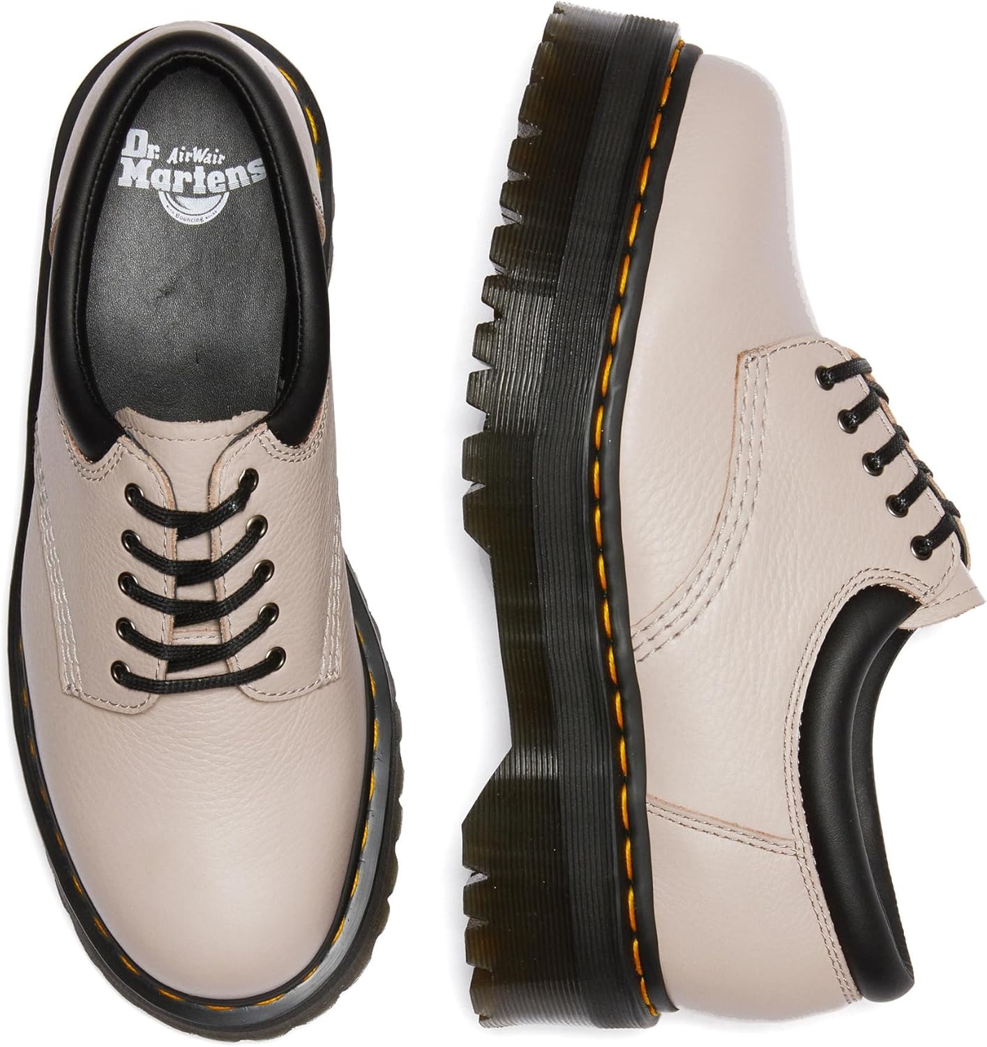 Оксфорды Dr. Martens 8053 4i Quad Arc унисекс-взрослые, Vintage Taupe — фото 2
