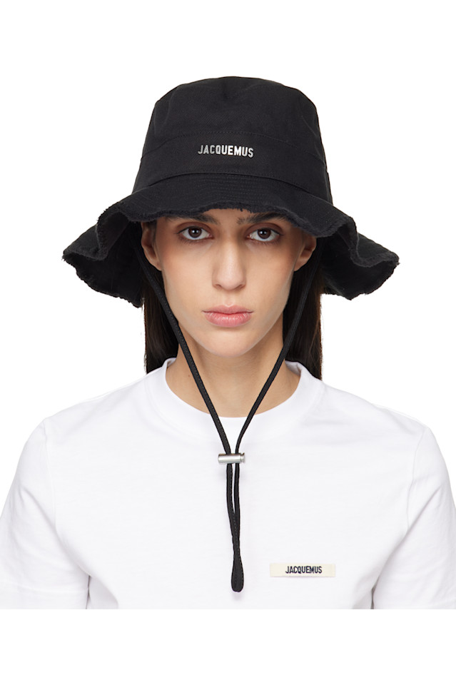 Панама Les classiques 'the artichaut' Jacquemus, черный