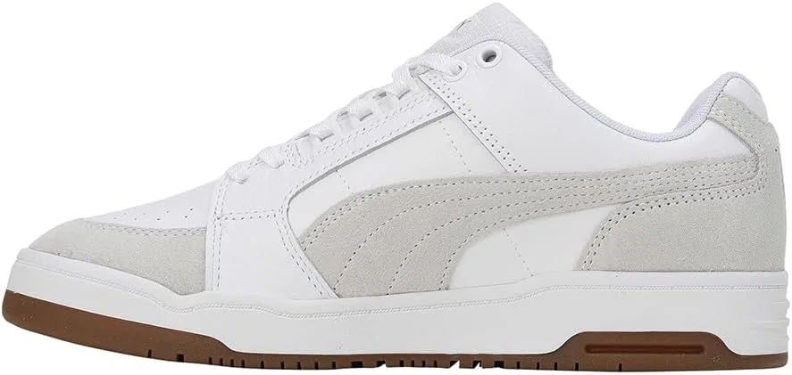 Мужские низкие кроссовки PUMA Suede FS, White Rubber — фото 2