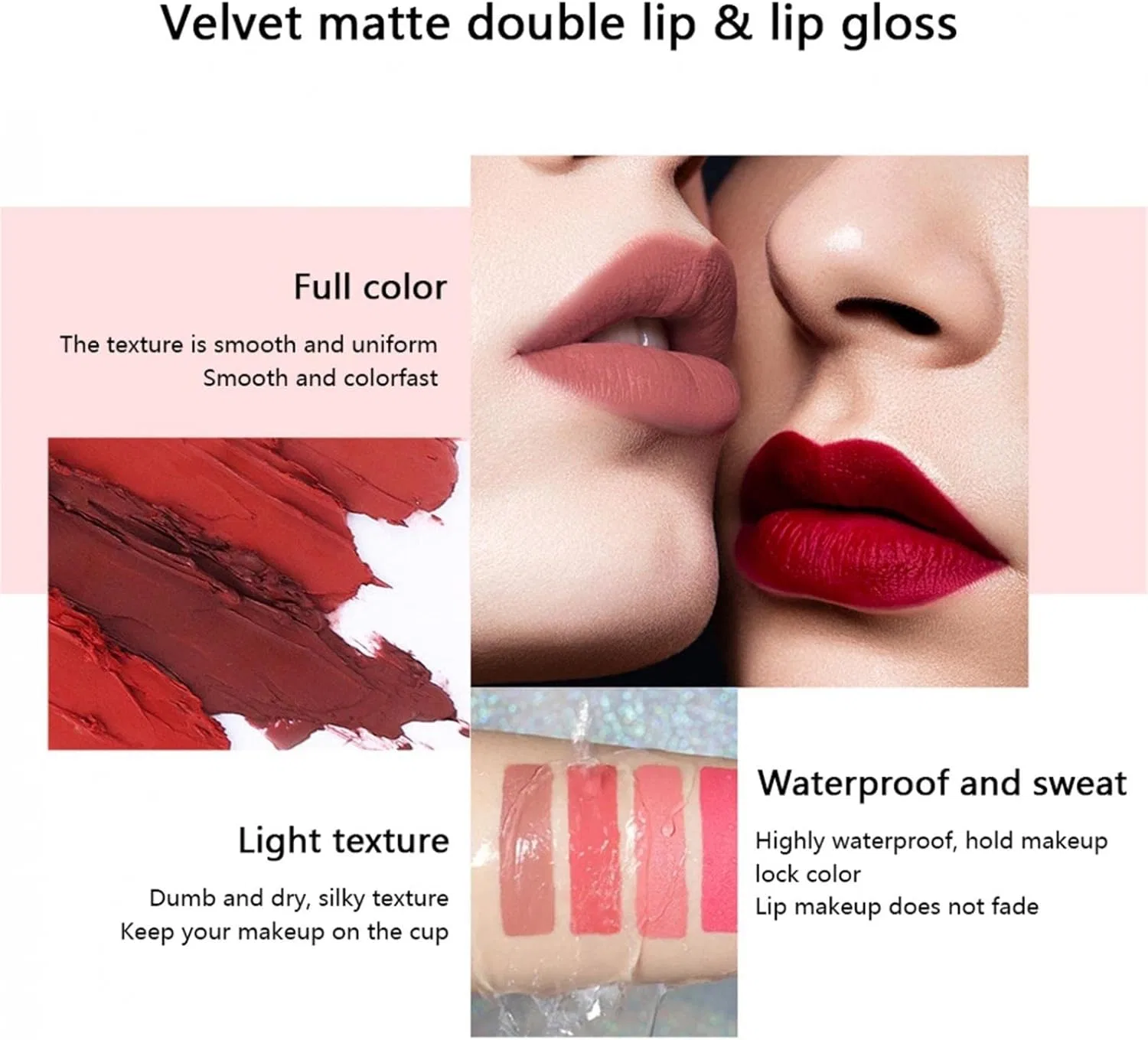 Губная помада Velvet Liquid Rouge Foreted — фото 4