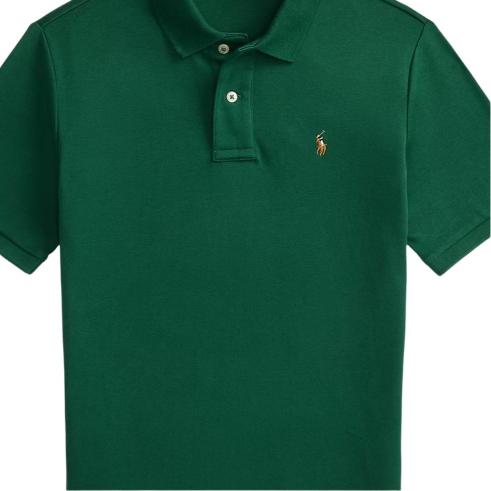 Поло для детей Polo Ralph Lauren, зеленый — фото 3