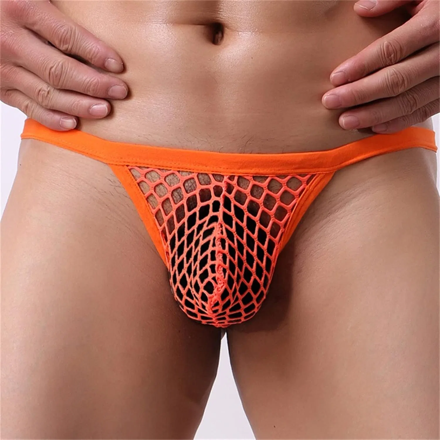 Трусы мужские, Mesh, Orange — фото 2