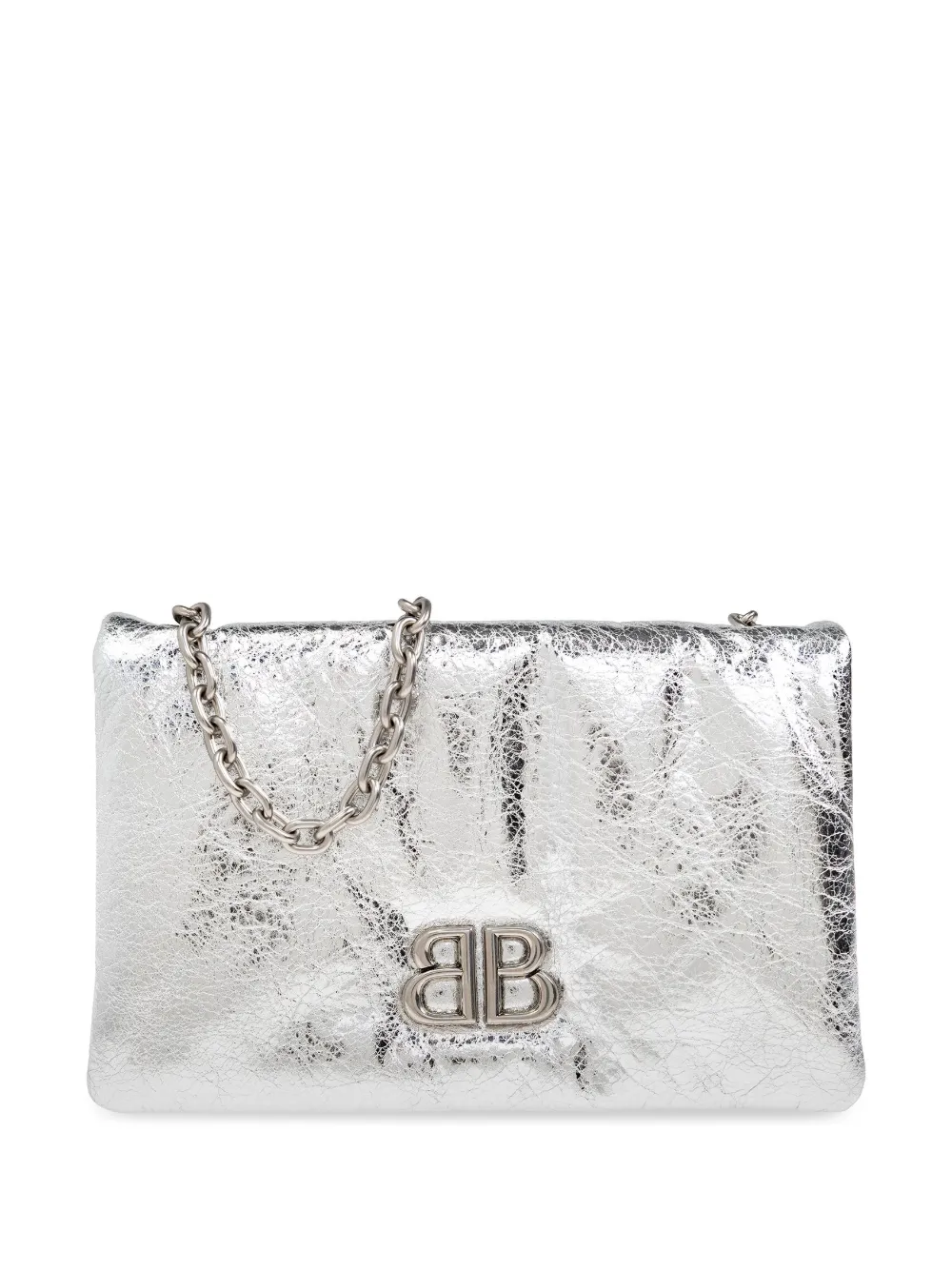 

Сумка на плечо с логотипом BALENCIAGA, серебряный