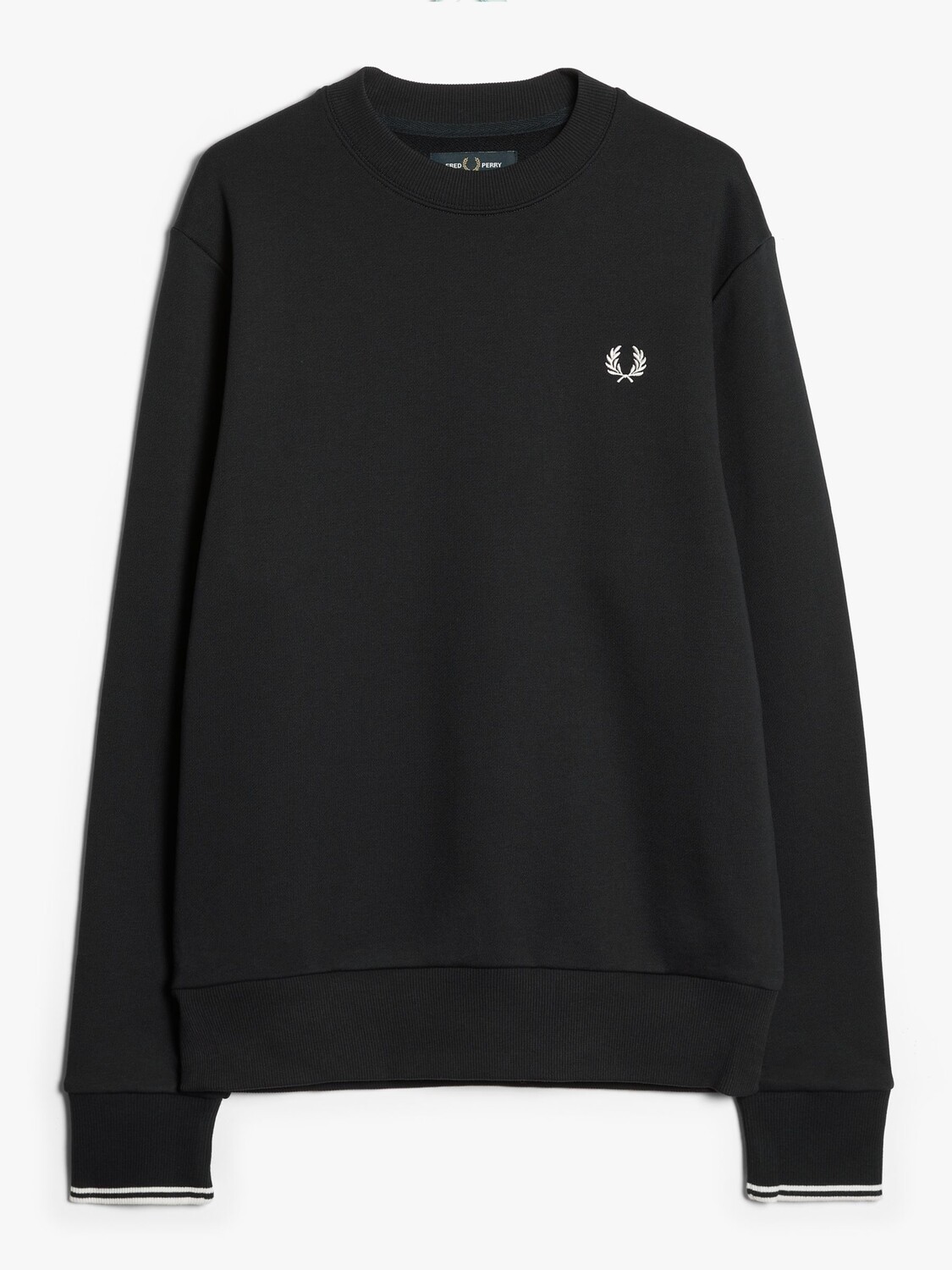 

Толстовка с круглым вырезом Fred Perry, черный 184