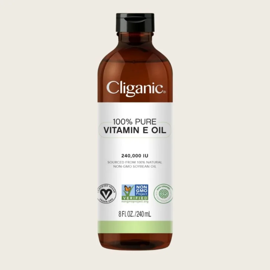 100% чистое масло витамина Е - 8 унций Cliganic, синий