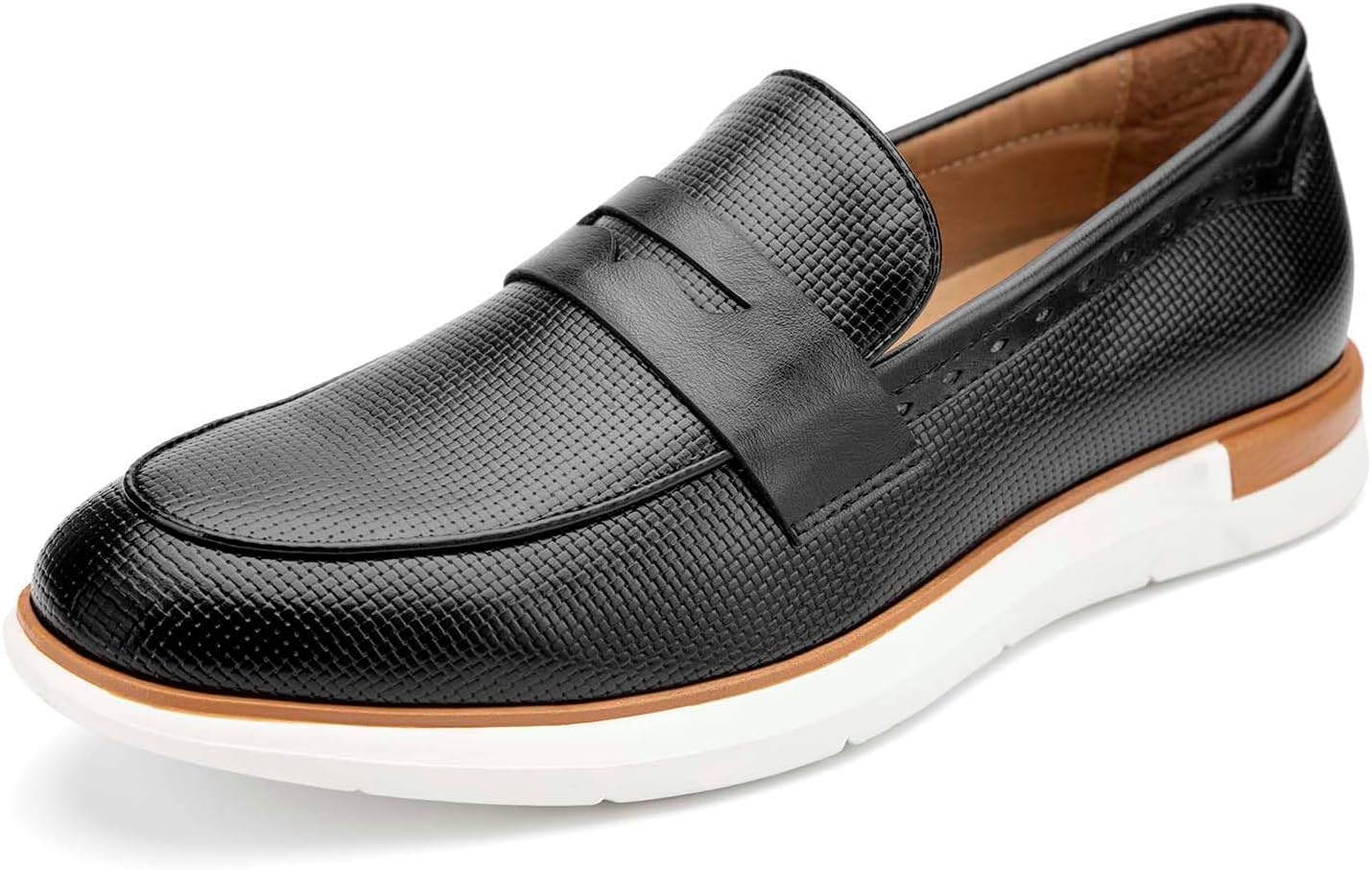 

Мужские классические лоферы Meijiana из искусственной кожи, свадебные туфли-лоферы, черный