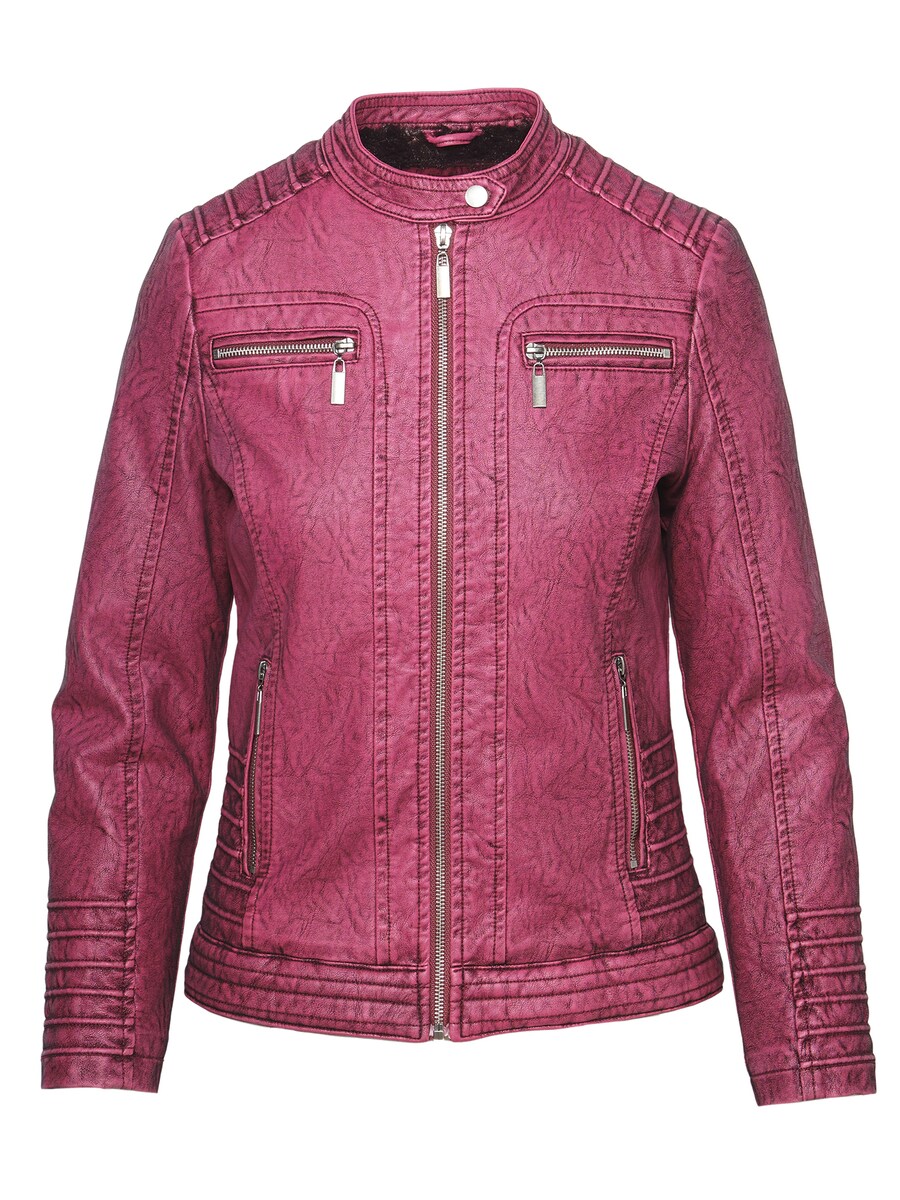 

Кожаная куртка KOROSHI Between-Season Jacket, фуксия