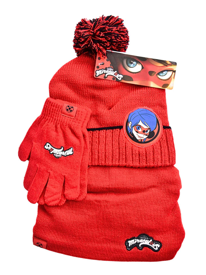 

Шапка Miraculous, красный