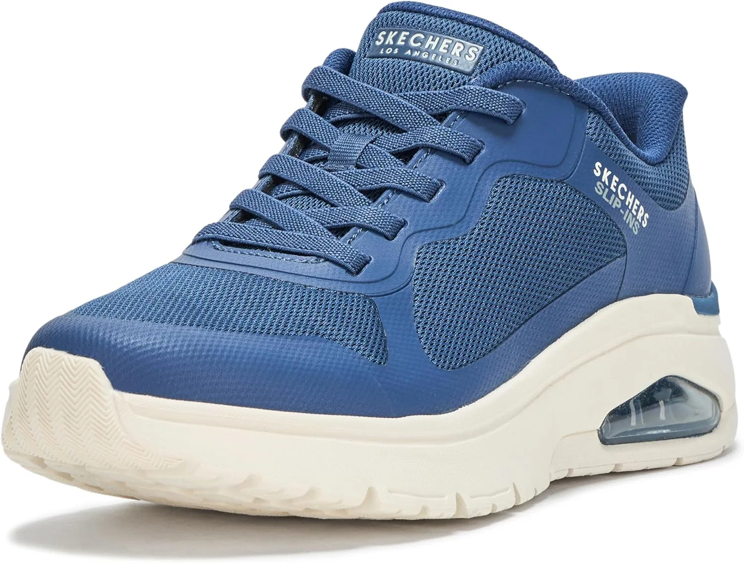 Мужские кроссовки Skechers UNO Flex-Ez Air Hands Free без шнурков, Navy