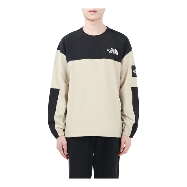 

Свитер albany crewneck logo sweater 'beige' The North Face, бежевый