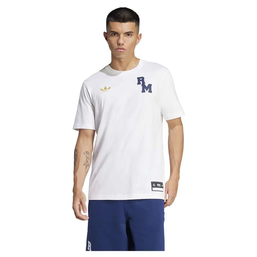 

Футболка с коротким рукавом adidas Real Madrid VRCT, белый