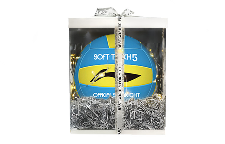 

LINING ПВХ волейбольный мяч размер 5 унисекс синий желтый белый