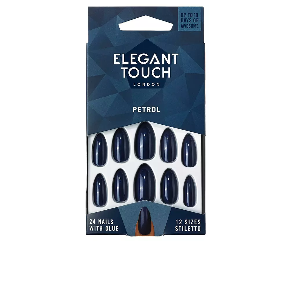 

Накладные ногти Polished Colour 24 Nails With Glue Stiletto Elegant Touch, 24 шт