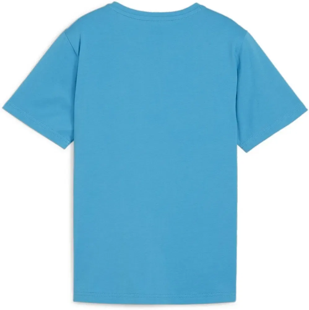 Футболка TeamRISE Logo Jersey Cotton, Puma, синий — фото 2