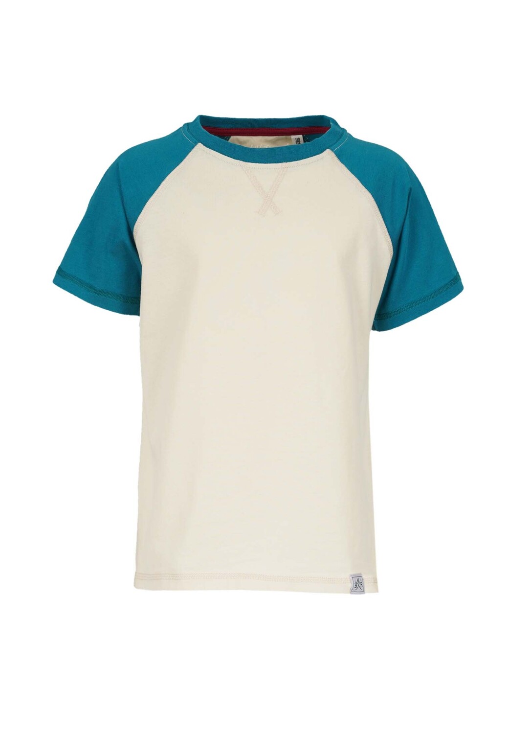 

Футболка Band of Rascals Raglan, цвет cream petrol