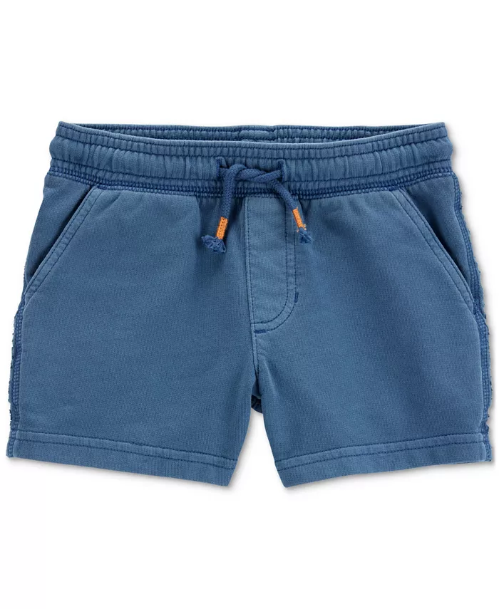 

Шорты для мальчиков Toddler Boys из хлопкового велюра Rec Shorts Carter's, синий