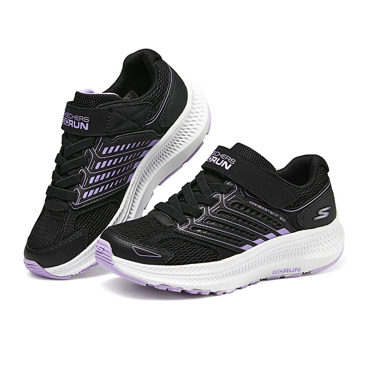 Кроссовки Skechers Girls Kids Lifestyle Shoes Kids Low-top Black, черный — фото 3