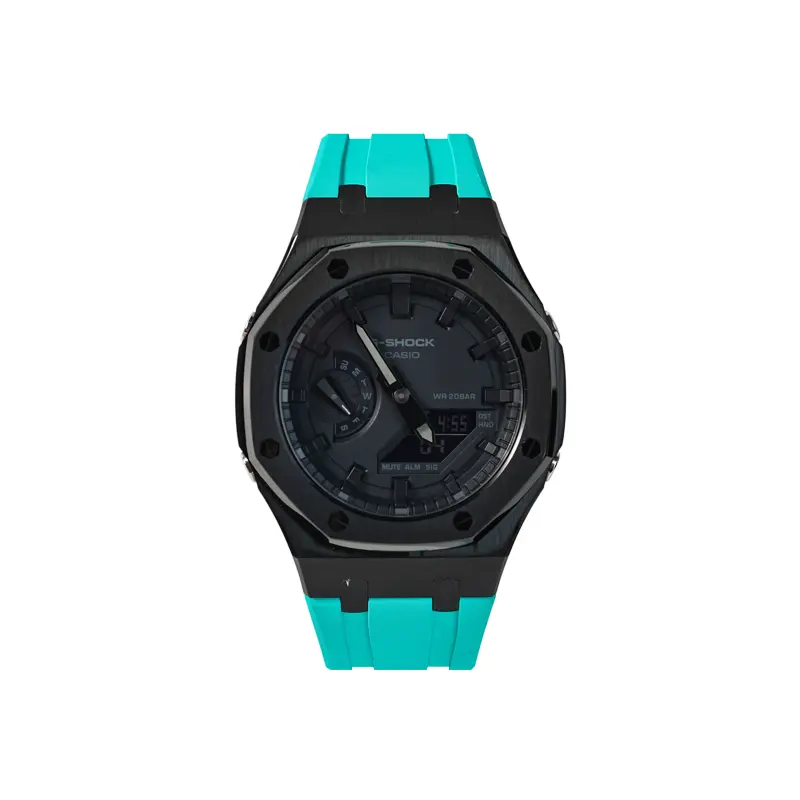

Мужские часы CASIO Liquid Crystal/Analog Dual Display Series черные