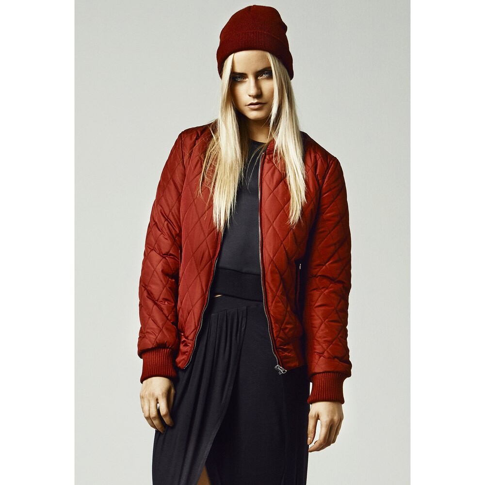

Парка Urban Classics Diamond Nylon, красный