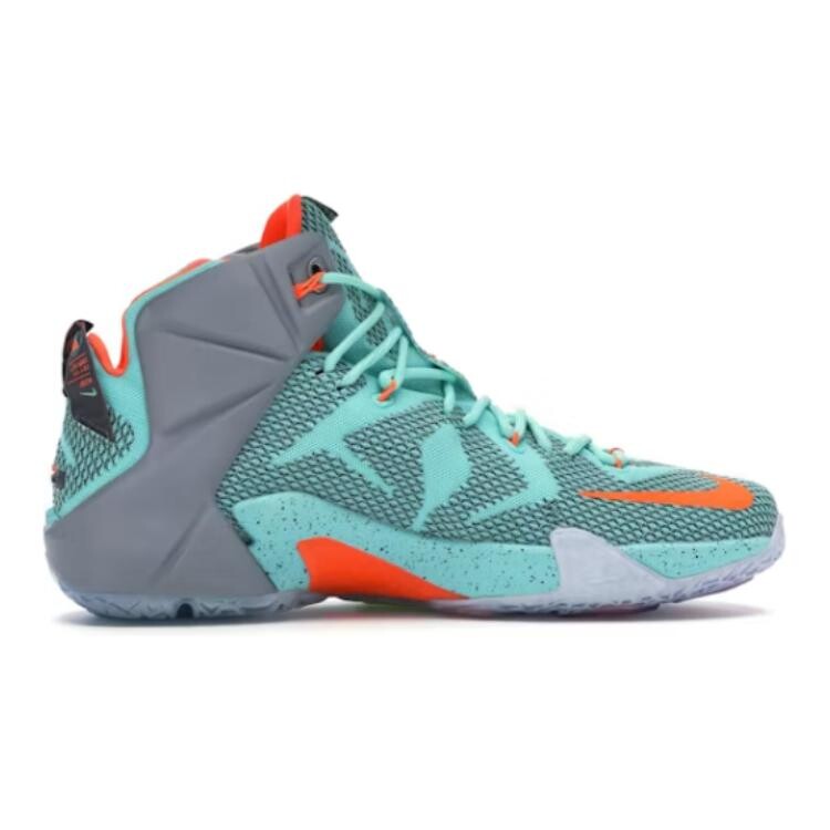 

Баскетбольные кроссовки Lebron 12 Kids GS High-top светло-голубые/серые Nike