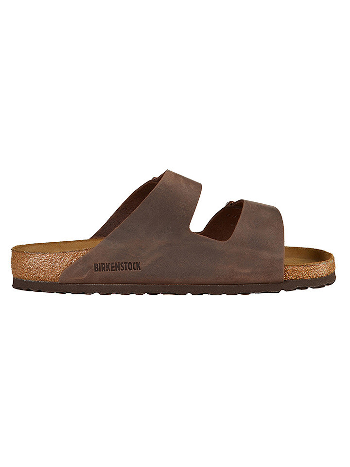 Мюли Birkenstock Leder Arizona, цвет Braun - Weite S — фото 3