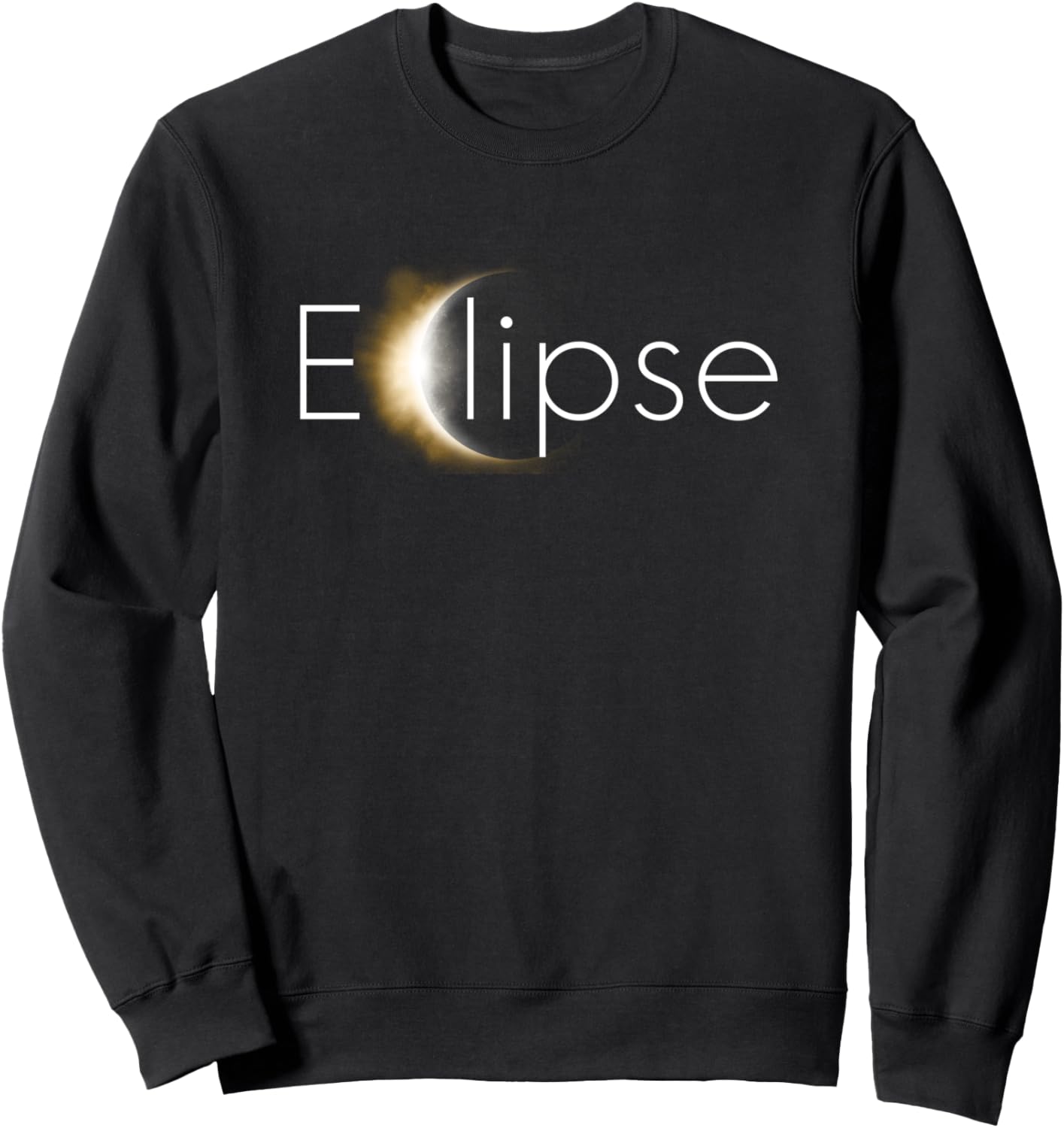 

Толстовка с коротким рукавом Полное солнечное затмение 2024 года, которое произойдет дважды в жизни Solar Eclipse, черный