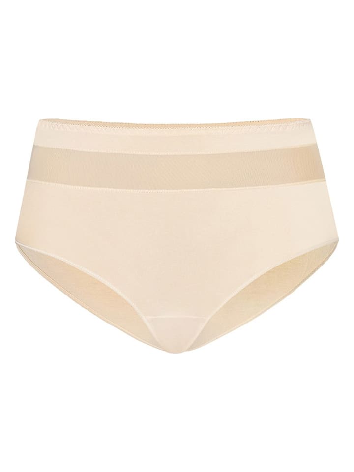 

Teyli Бежевые трусы с высокой талией