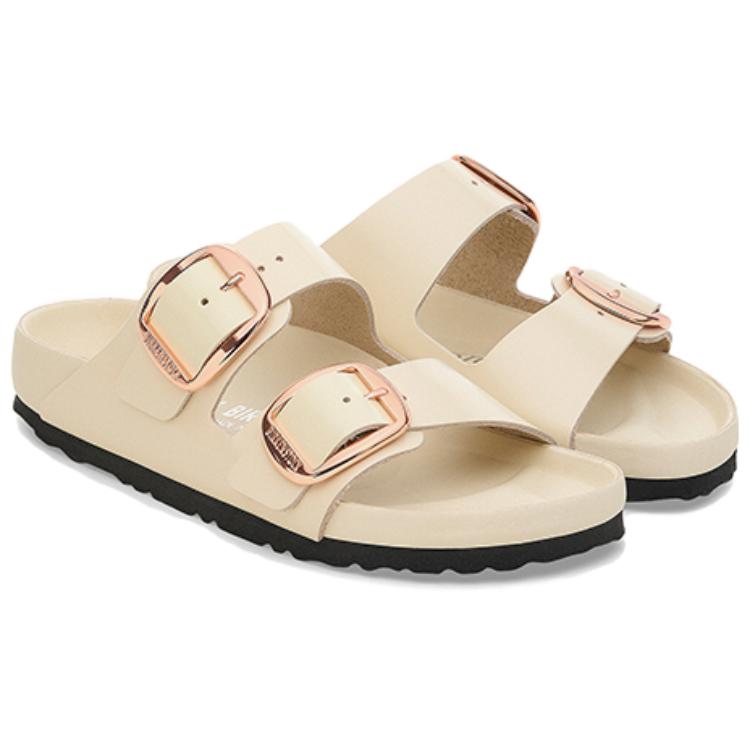 Женские сандалии Arizona от Birkenstock, бежевые — фото 4