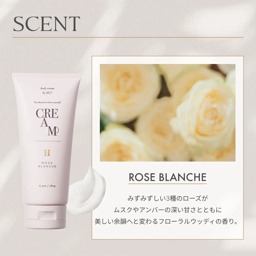Крем для тела Sensual Rich Body Cream Her lip to с церамидами, 180 г, аромат Rose Blanche — фото 4