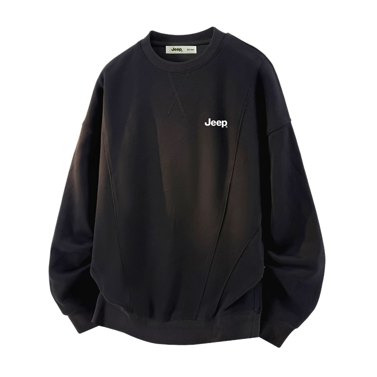 

Свитшот Leisure Collection Unisex Jeep, черный