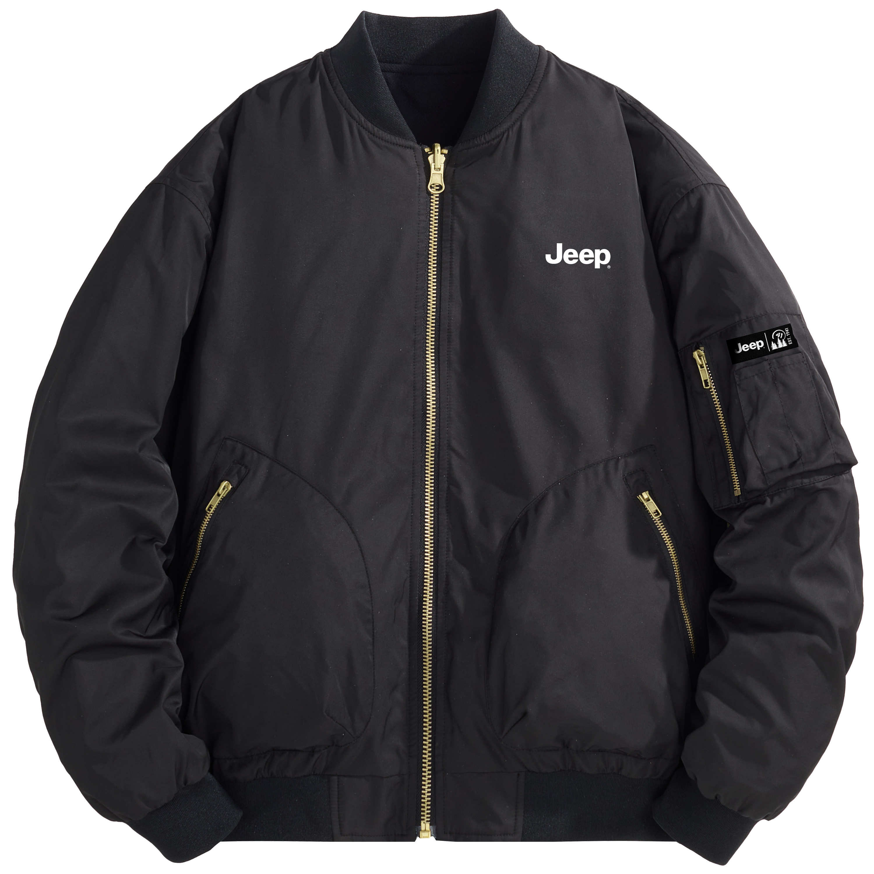 

Jeep Куртка Unisex, Black Puffer Jacket