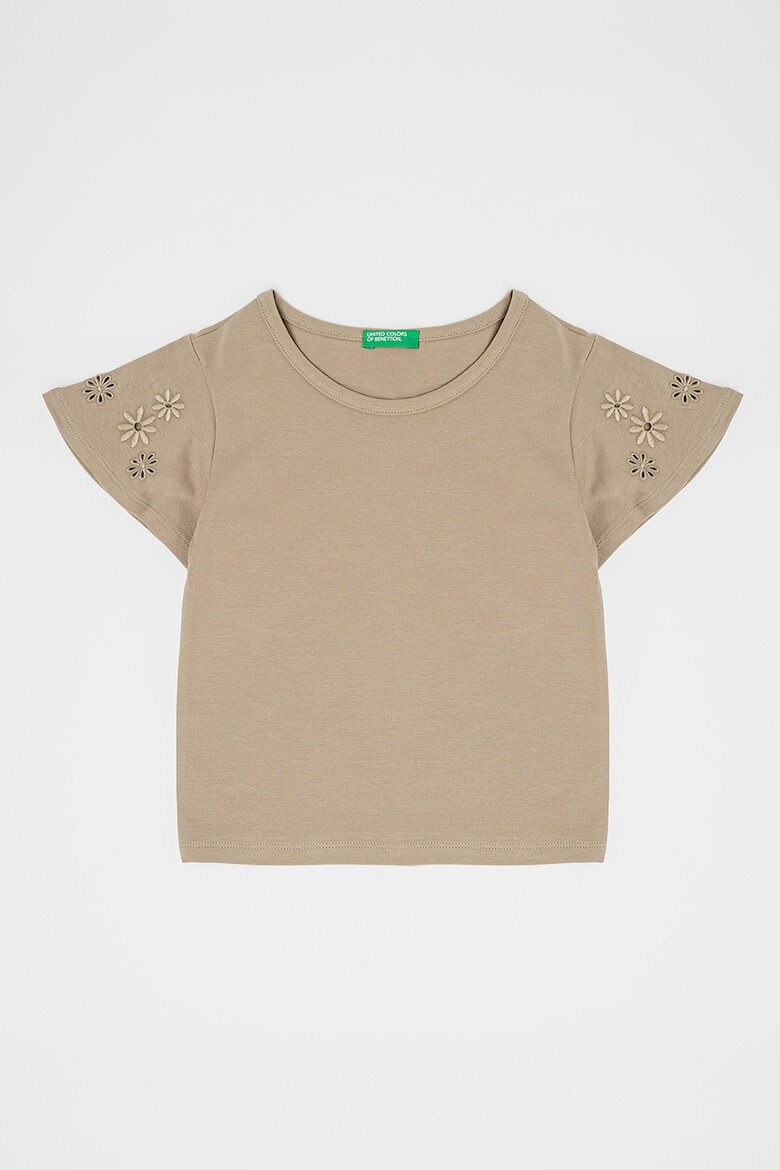 

Цветочная футболка United Colors Of Benetton, коричневый