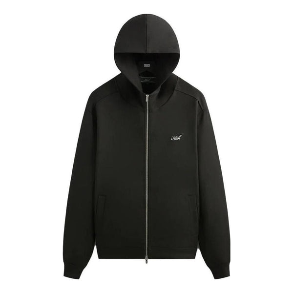 

Куртка double weave selfridge zip up hoodie 'black' Kith, черный
