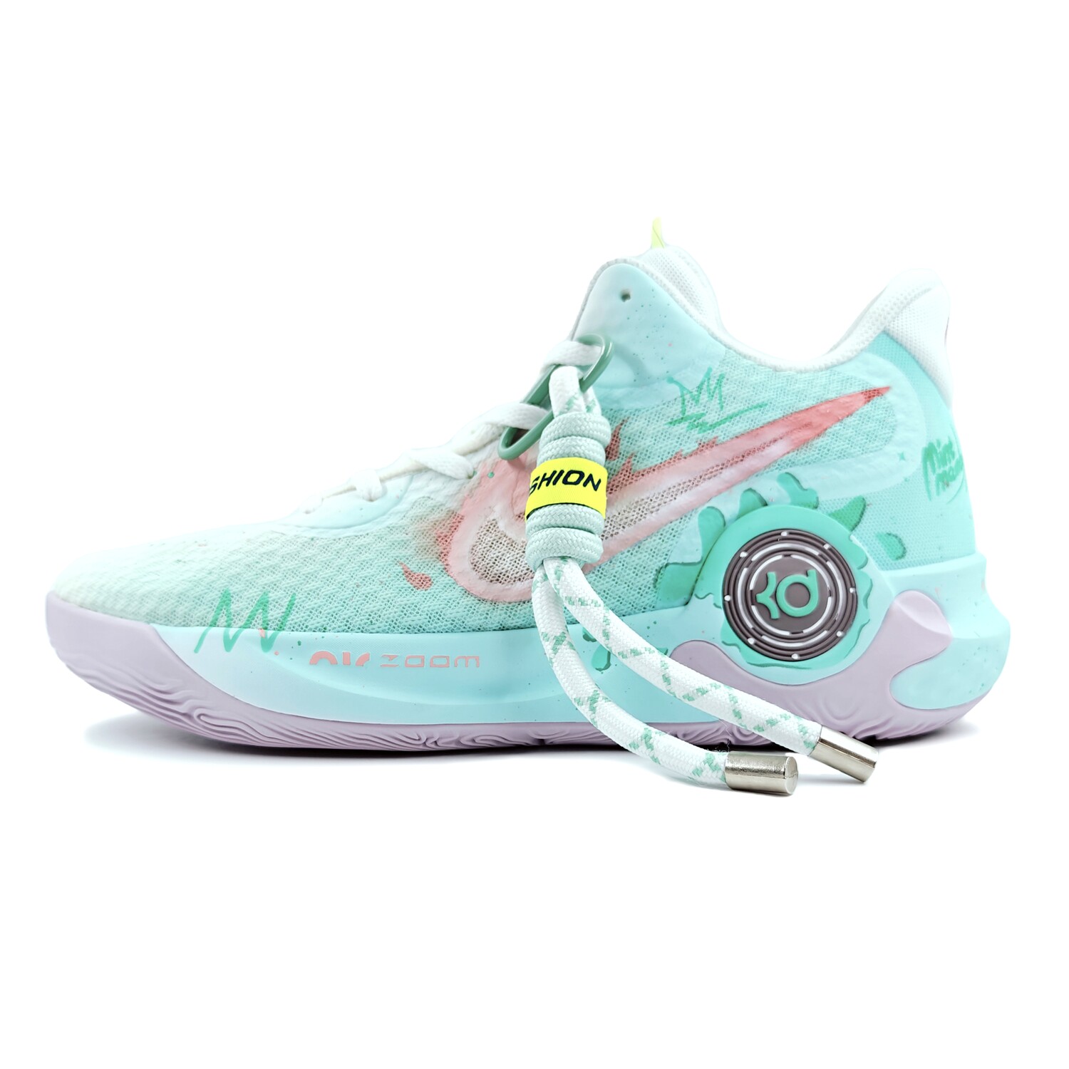 

Кроссовки Nike KD Trey 5 IX Vintage Basketball Shoes Unisex Low-top Cyan, голубой, Синий, Кроссовки Nike KD Trey 5 IX Vintage Basketball Shoes Unisex Low-top Cyan, голубой