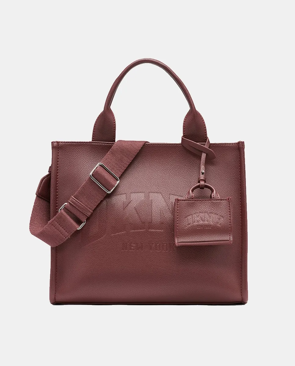 

Сумка через плечо Hadlee среднего размера DKNY, бордовый