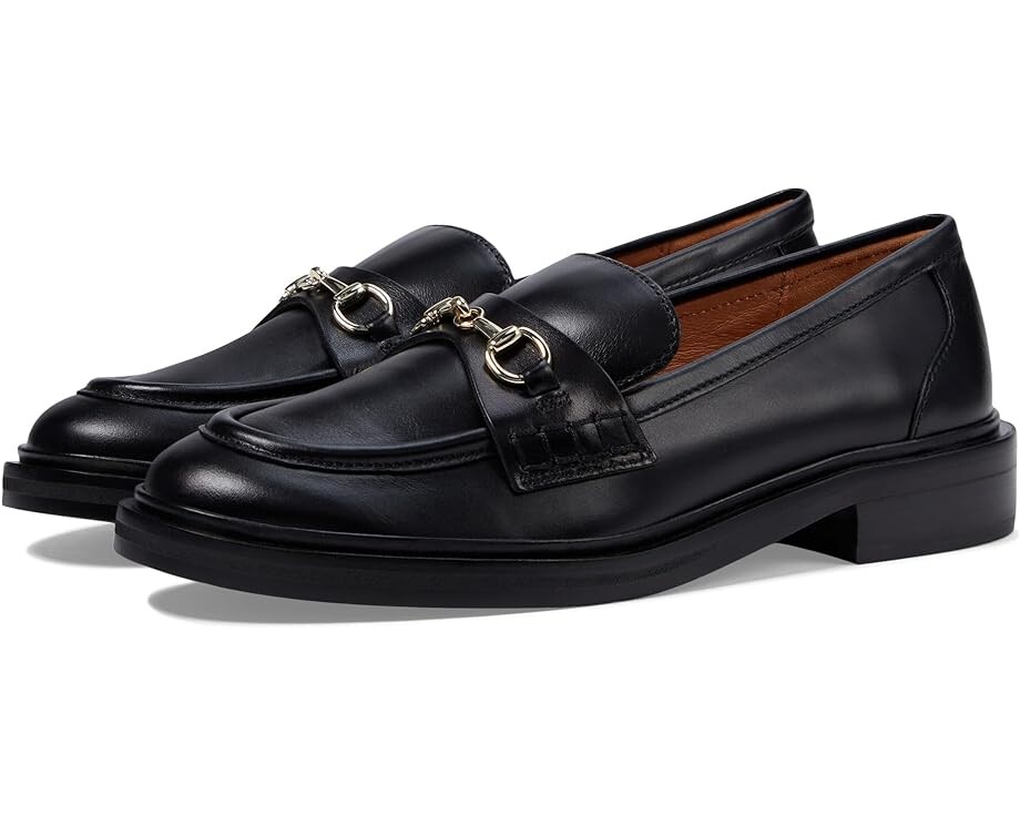 

Лоферы Madewell The Vernon Bit Hardware Loafer in Leather, черный