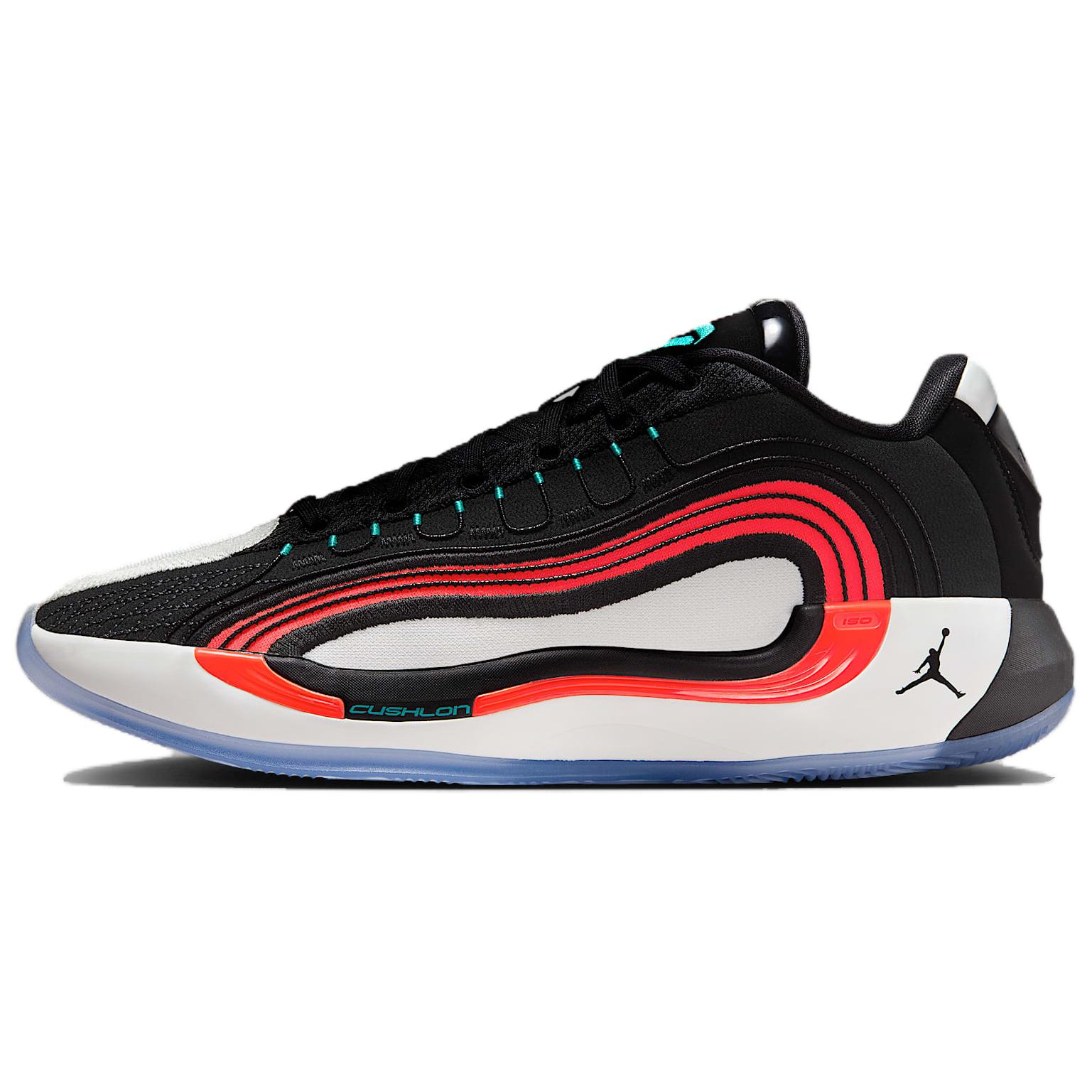 

Jordan Luka 4 нескользящие износостойкие низкие баскетбольные кроссовки unisex black white red asian version