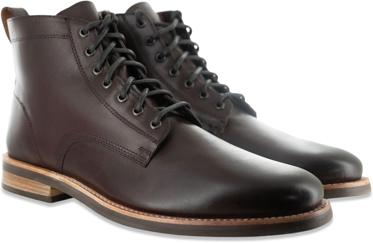 

Ботинки Andres Handcrafted The Craftsman на шнуровке, модель A1001 Andres Handcrafted Boots, Riviera Testa Di Moro