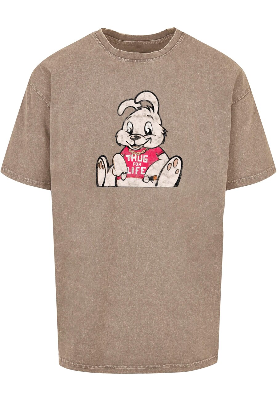 

Рубашка Merchcode Brandalised - Bunny, коричневый
