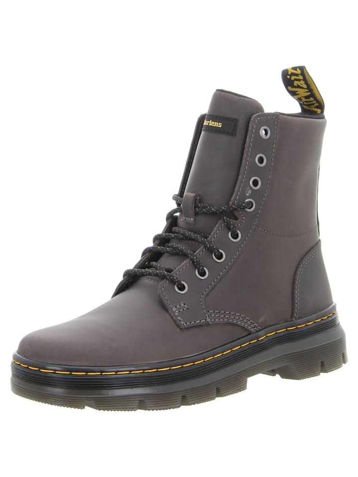 Ботинки Dr. Martens, серый