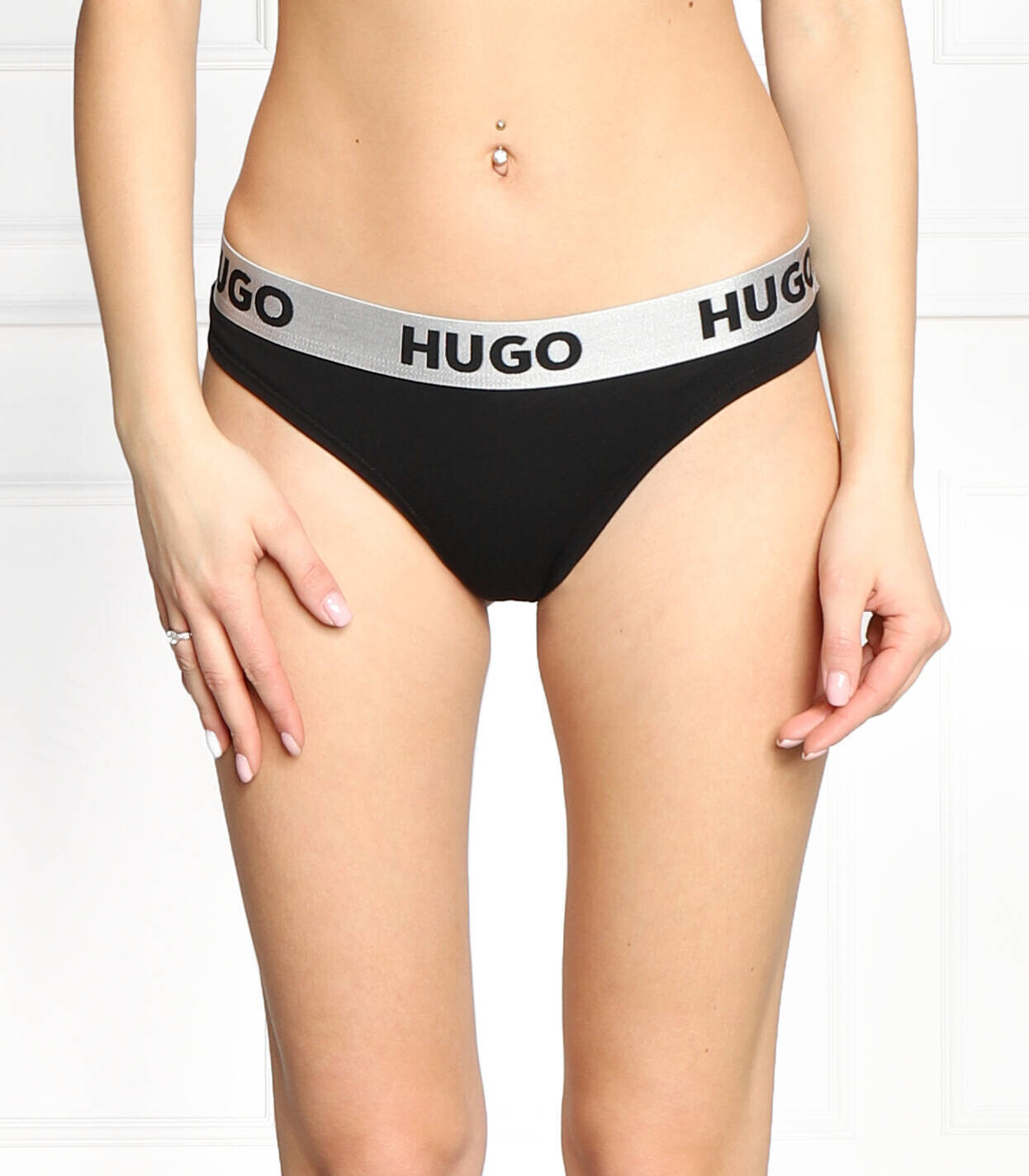 

Стринги Hugo Bodywear SPORTY LOGO, черный