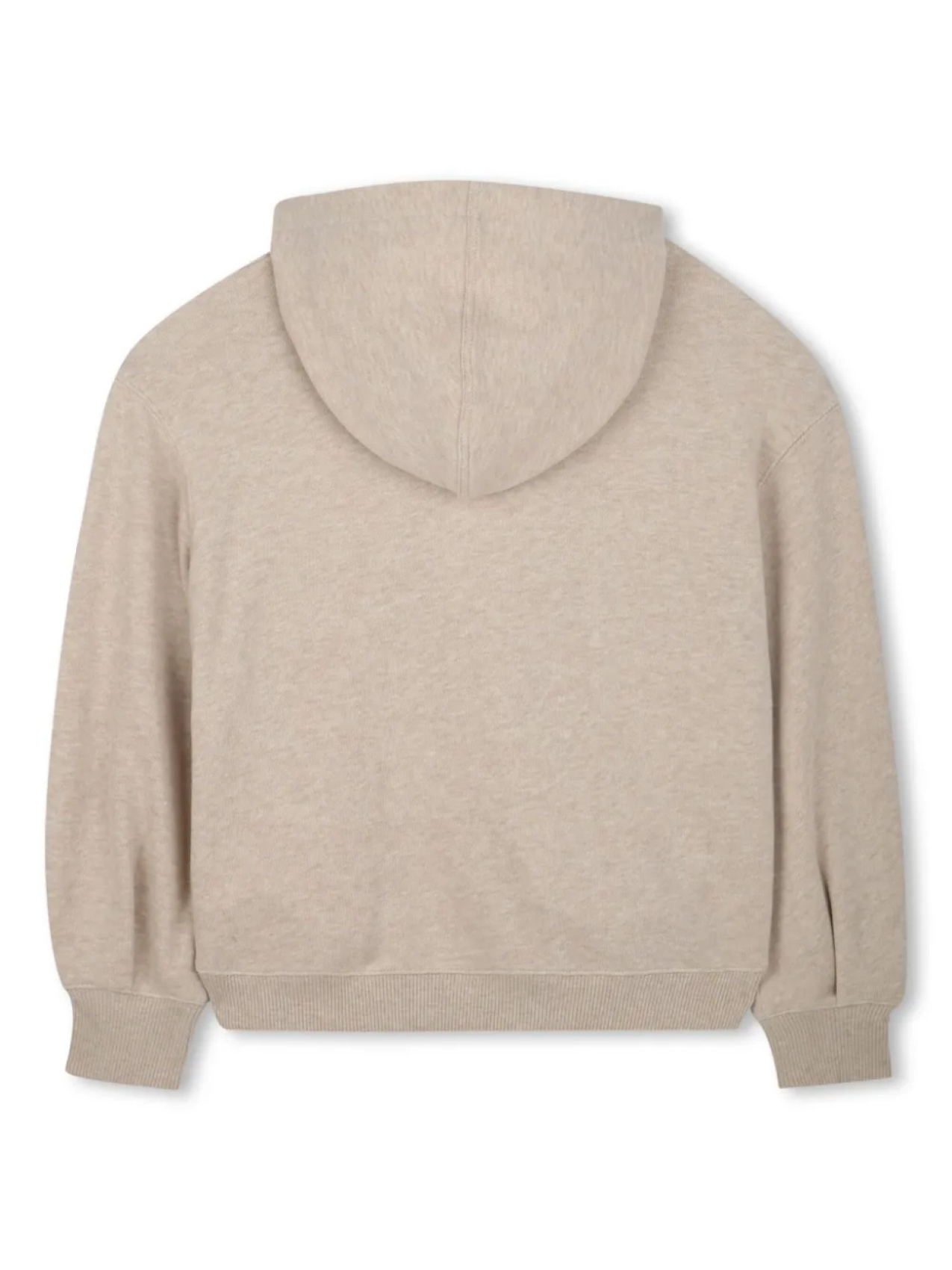 Chloé Kids худи из органического хлопка, нейтральный цвет — фото 2