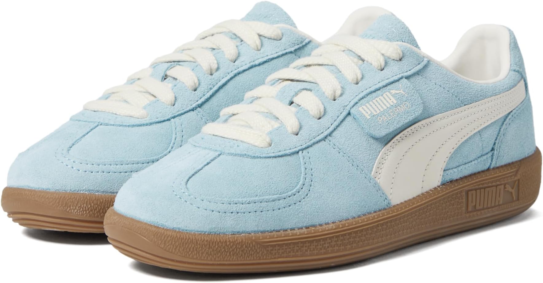 Кроссовки PUMA Palermo Sneakers, Turquoise Surf/Pristine/Gum