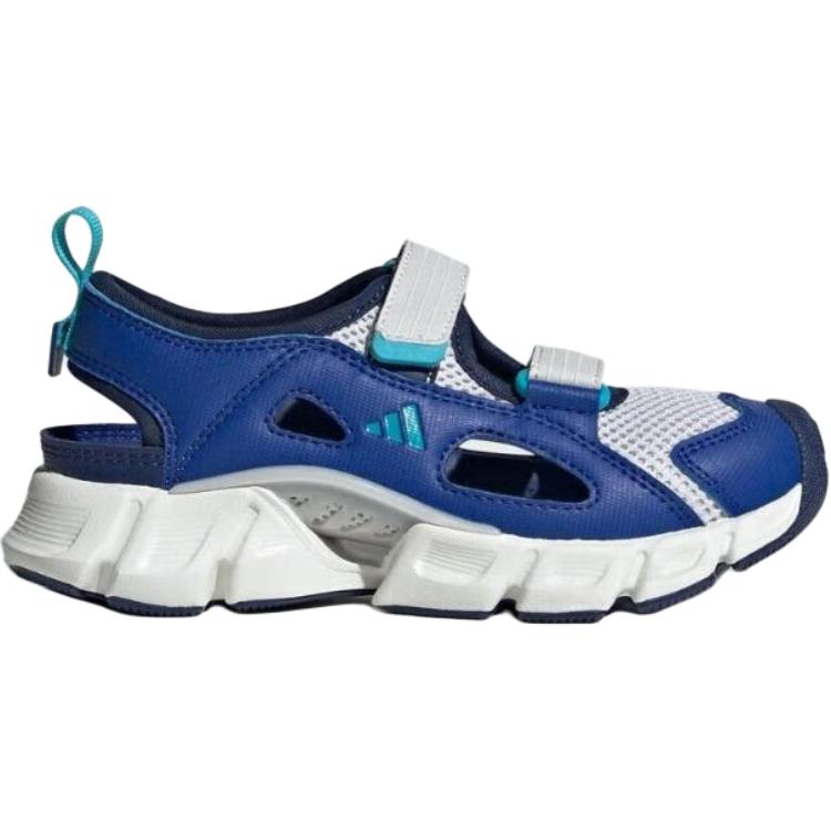 Детские сандалии Climacool Anti Slip с износостойким низким верхом для детей от 3 до 7 лет Adidas, синий/серый — фото 2