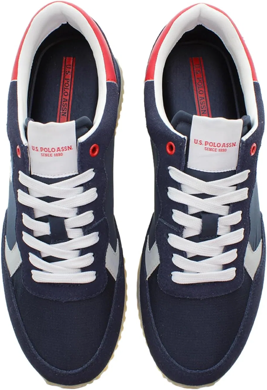 Мужские текстильные кроссовки US Polo Assn. CLEEF006M/5NS1 U.S. Polo Assn., Navy Blue — фото 2