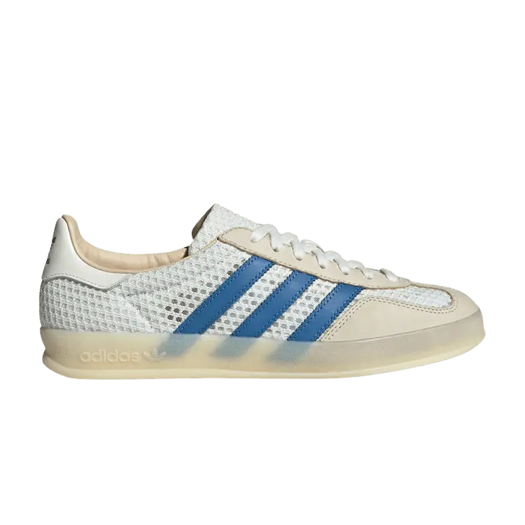

Кроссовки Gazelle Indoor 'Off White Focus Blue', кремовый