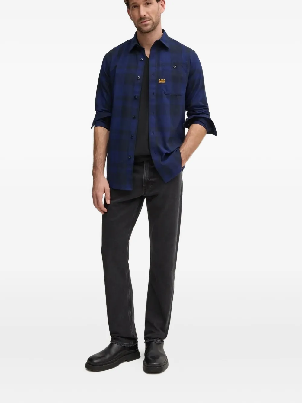 

Джинсы прямого кроя G-Star RAW, черный